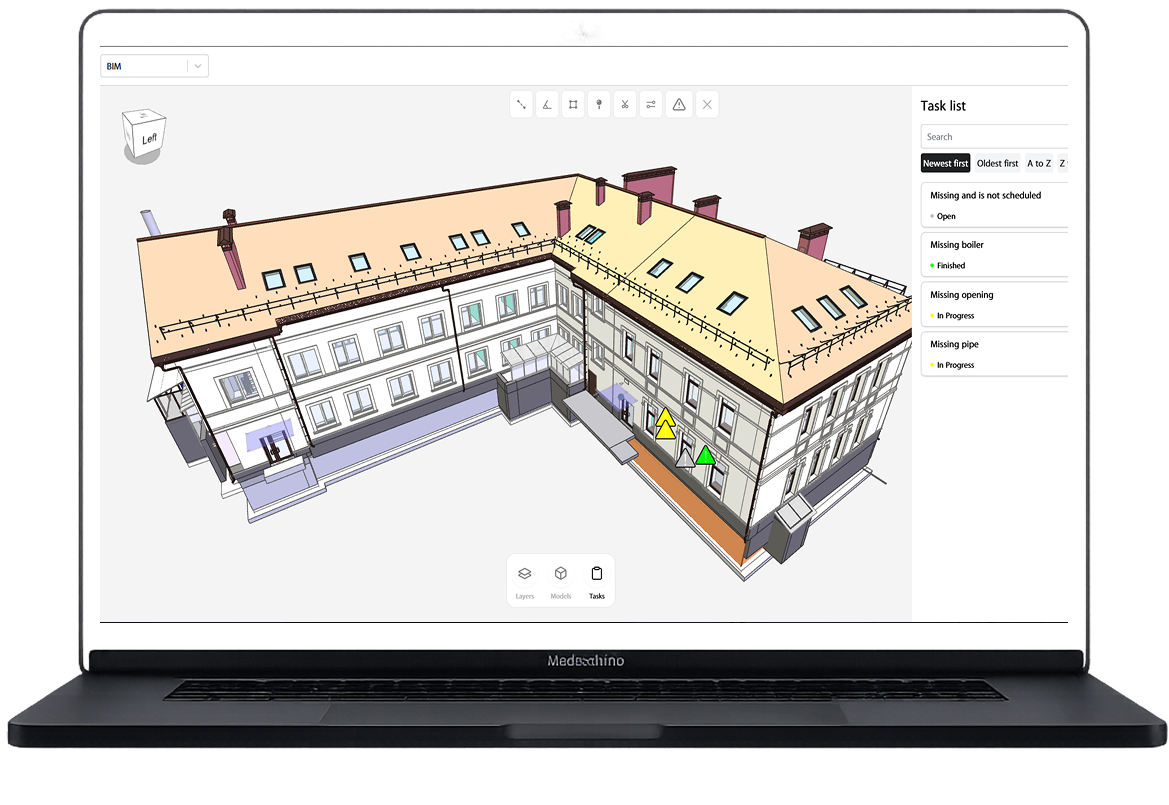 BIM Scanner CDE model viewer — official product image